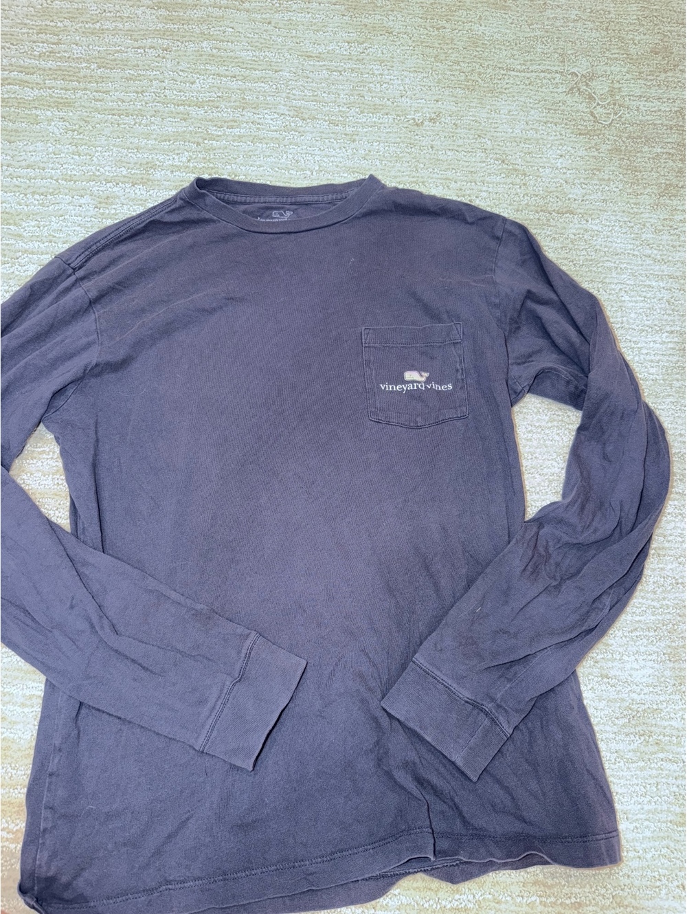Vineyard Vines navy long sleeve T-shirt